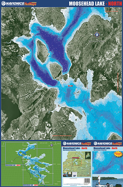 Lakes Illustrated 1604 Lake Keowee Contour Fishing Map 26514 